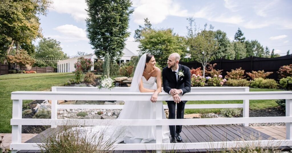 Couple getting married